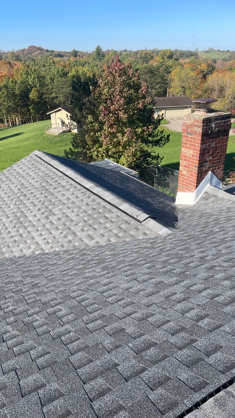 Residential Roofing Installation using GAF Timberline HDZ Pewter Gray by Rainstoppers Roofing