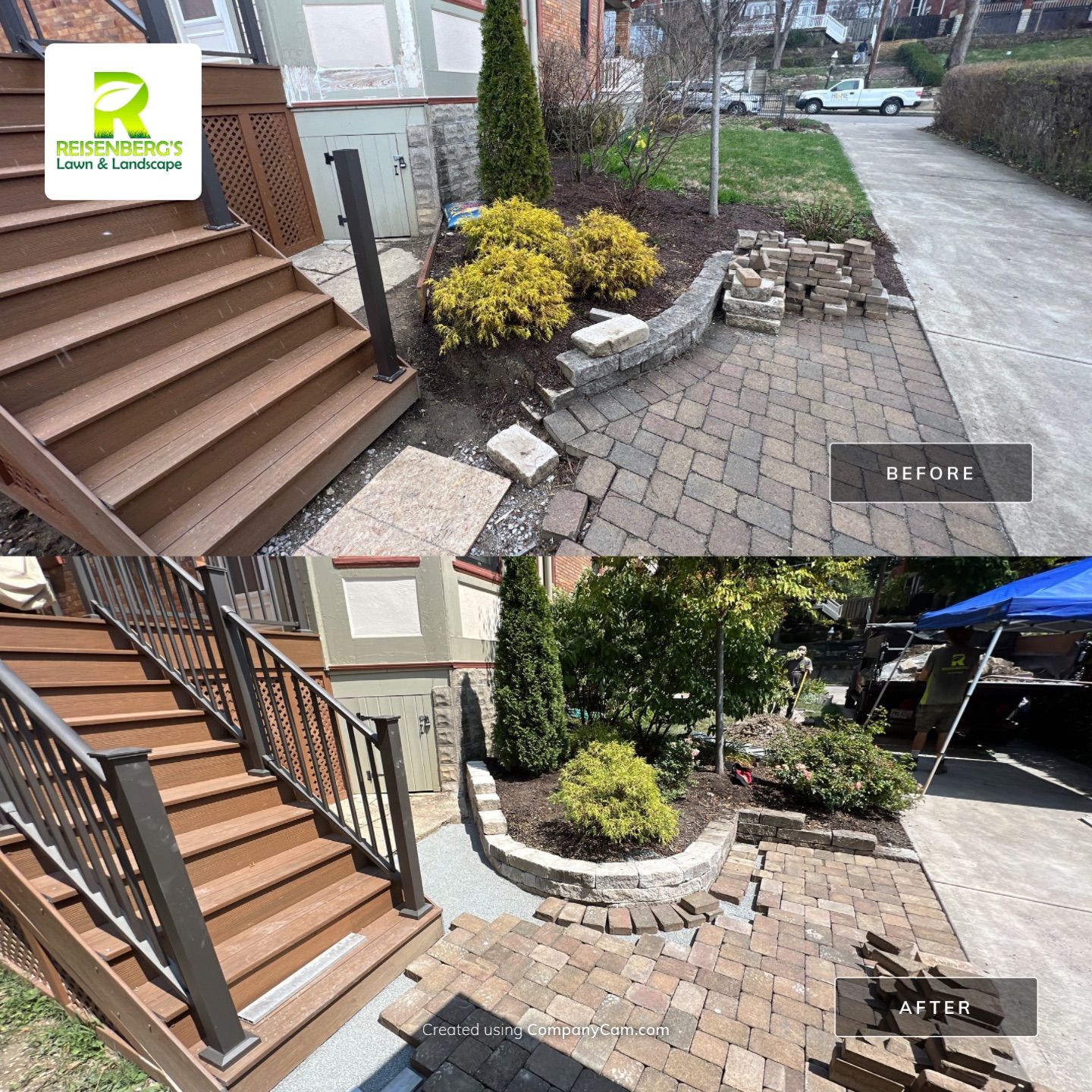 Paver Patio & Dry Stack Wall Expansion by Reisenberg’s Lawn & Landscape, LLC