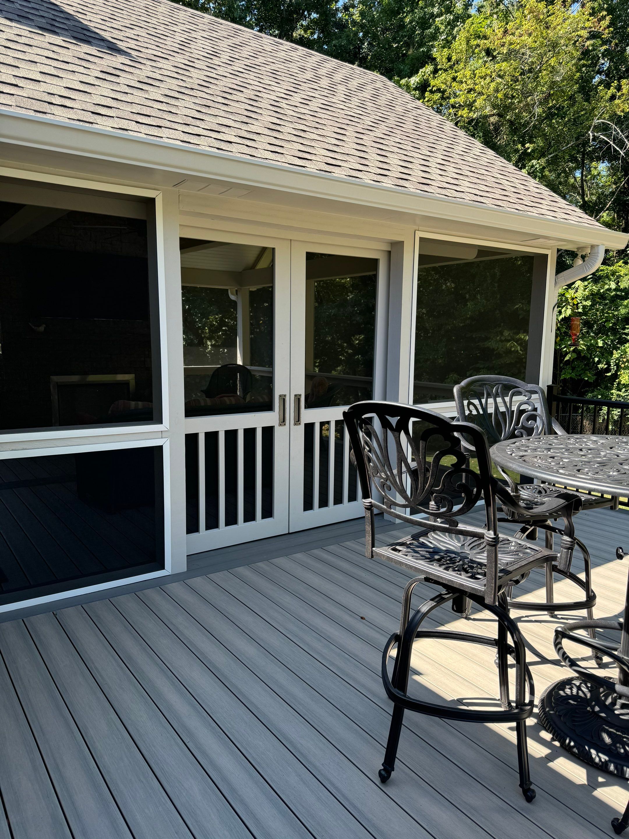 Burntleaf - Screen Porch by Pillar and Pine