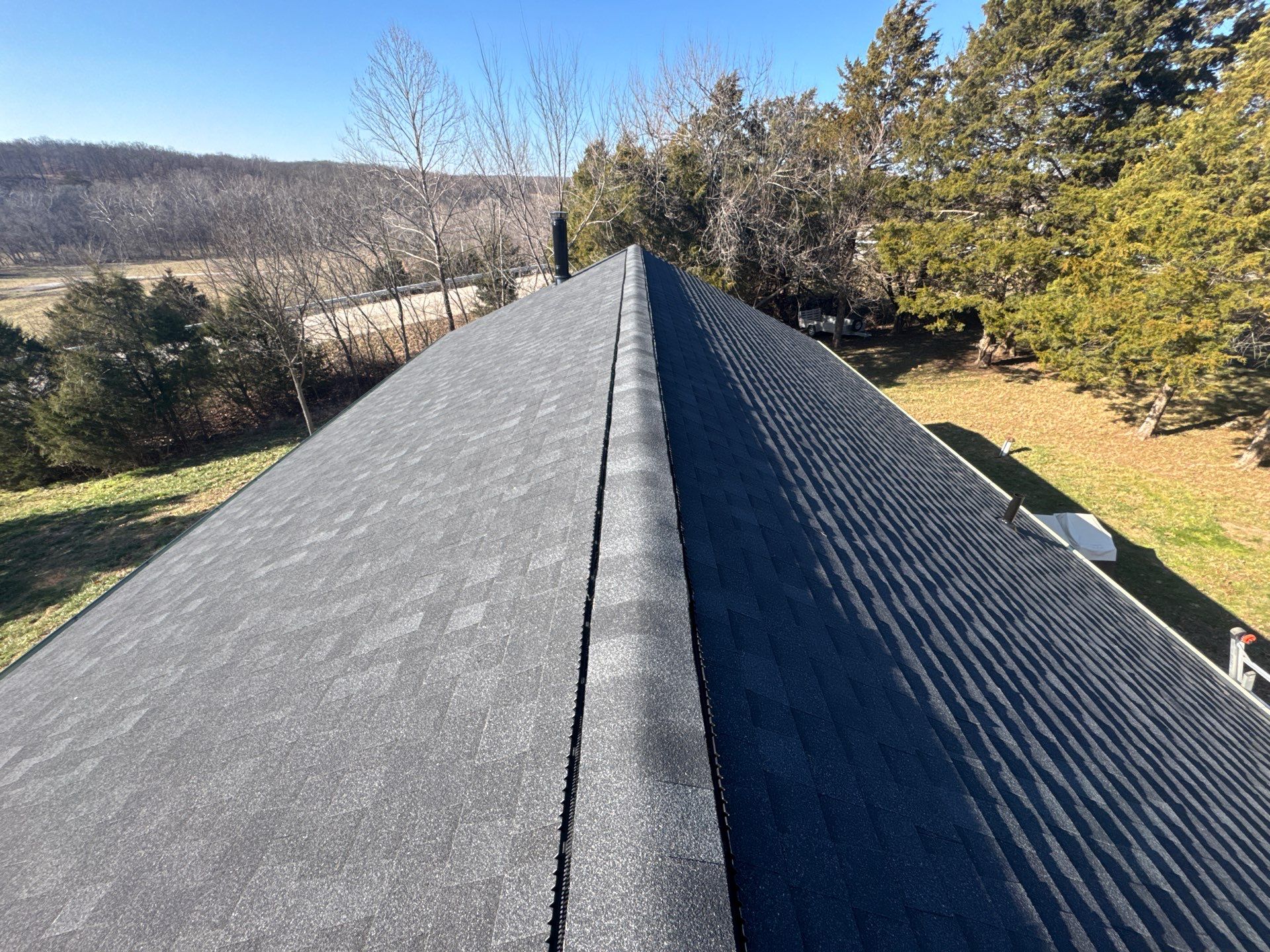 Residential Roofing Install - Atlas Pinnacle Pristine Shingles - Color Black Shadow  by Titan Commercial & Residential Roofing 