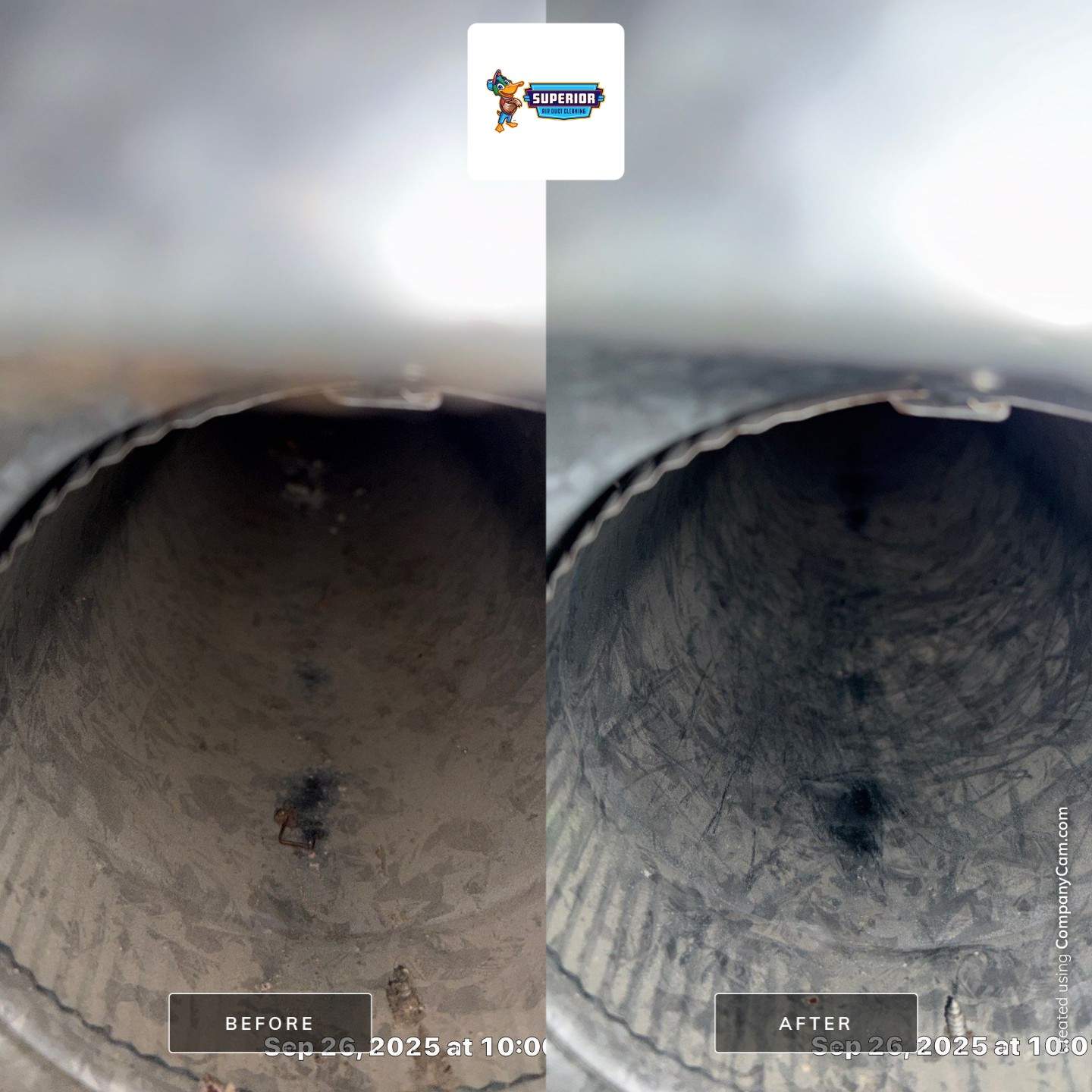 Air Duct Cleaning With a Vacuum Truck in Grove City, PA by Superior Air Duct Cleaning