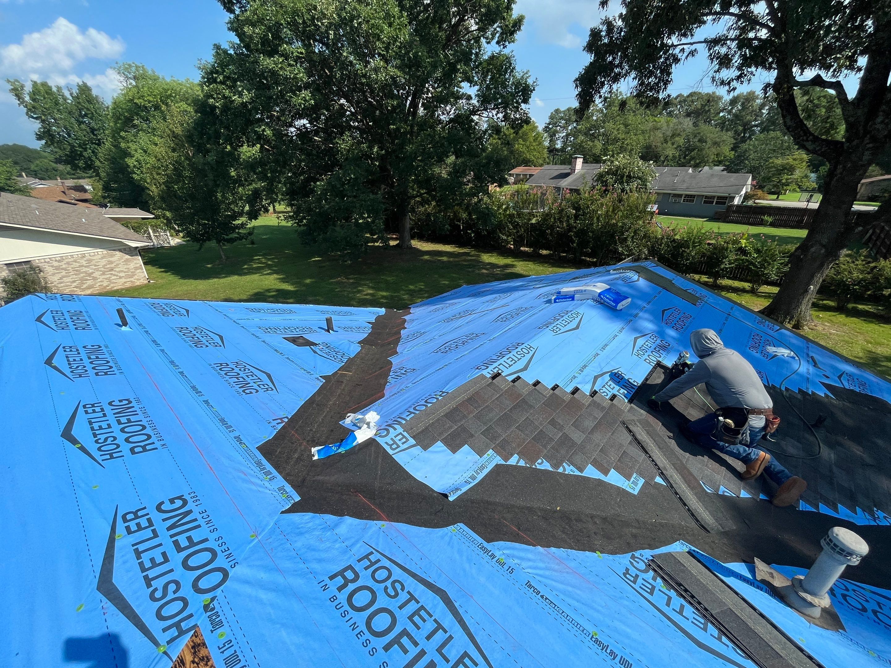 Residential Roofing Repair using Malarkey Vista by Hostetler Roofing