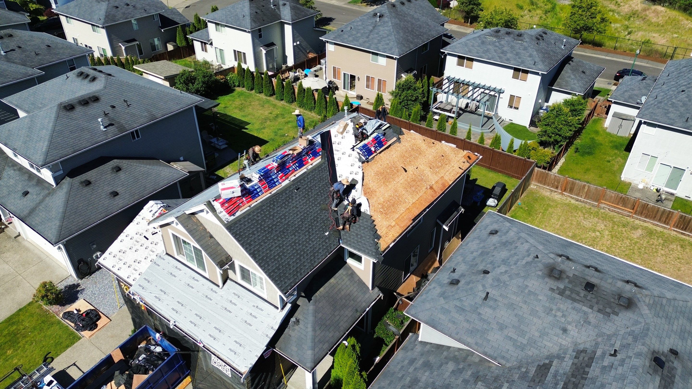 GAF Timberline HDZ, Charcoal  by Proline Roofing & Restoration LLC
