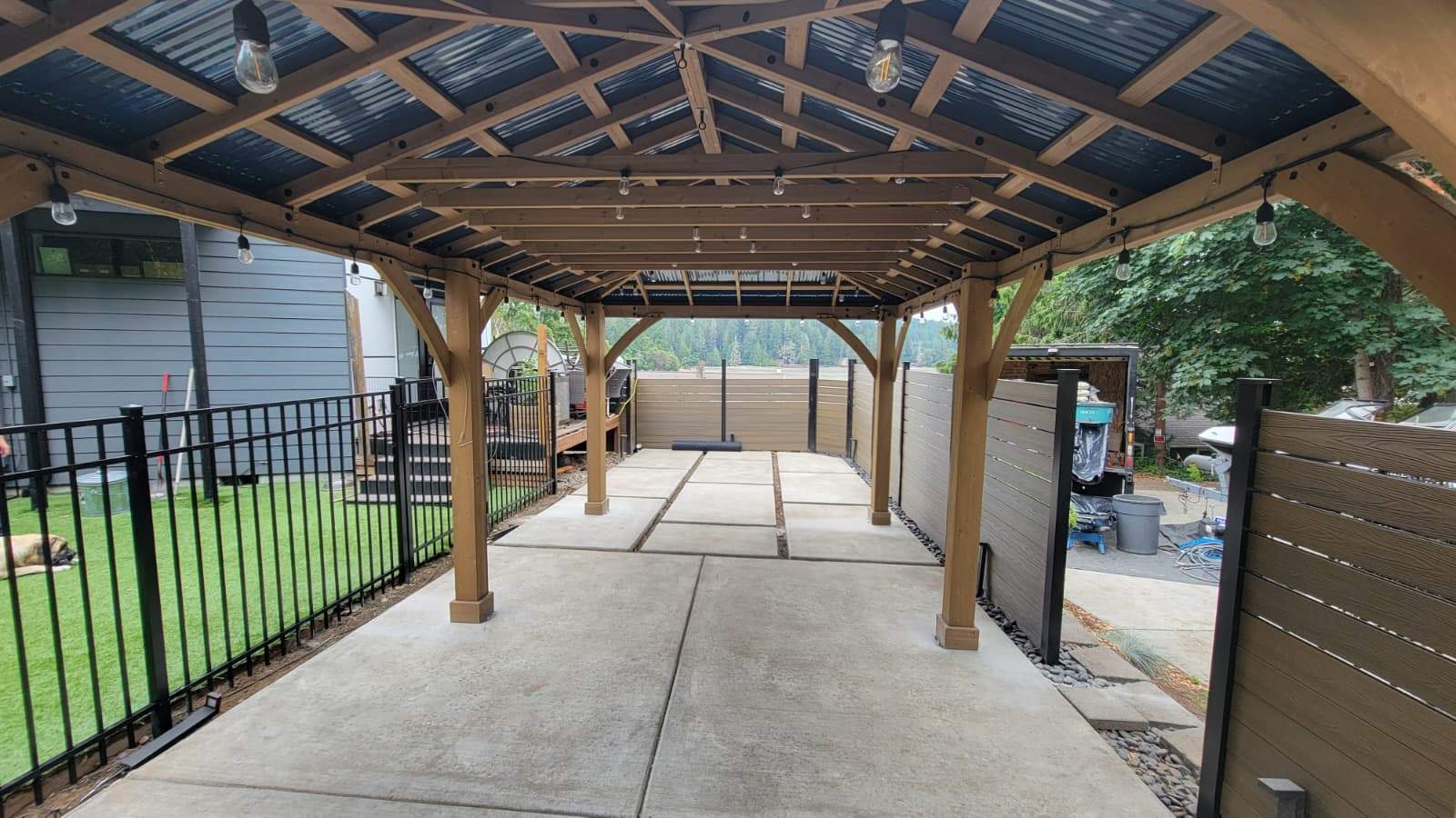 Patio Vuba Mac with Vuba topper Poseidon by Concrete Coating Experts Inc.