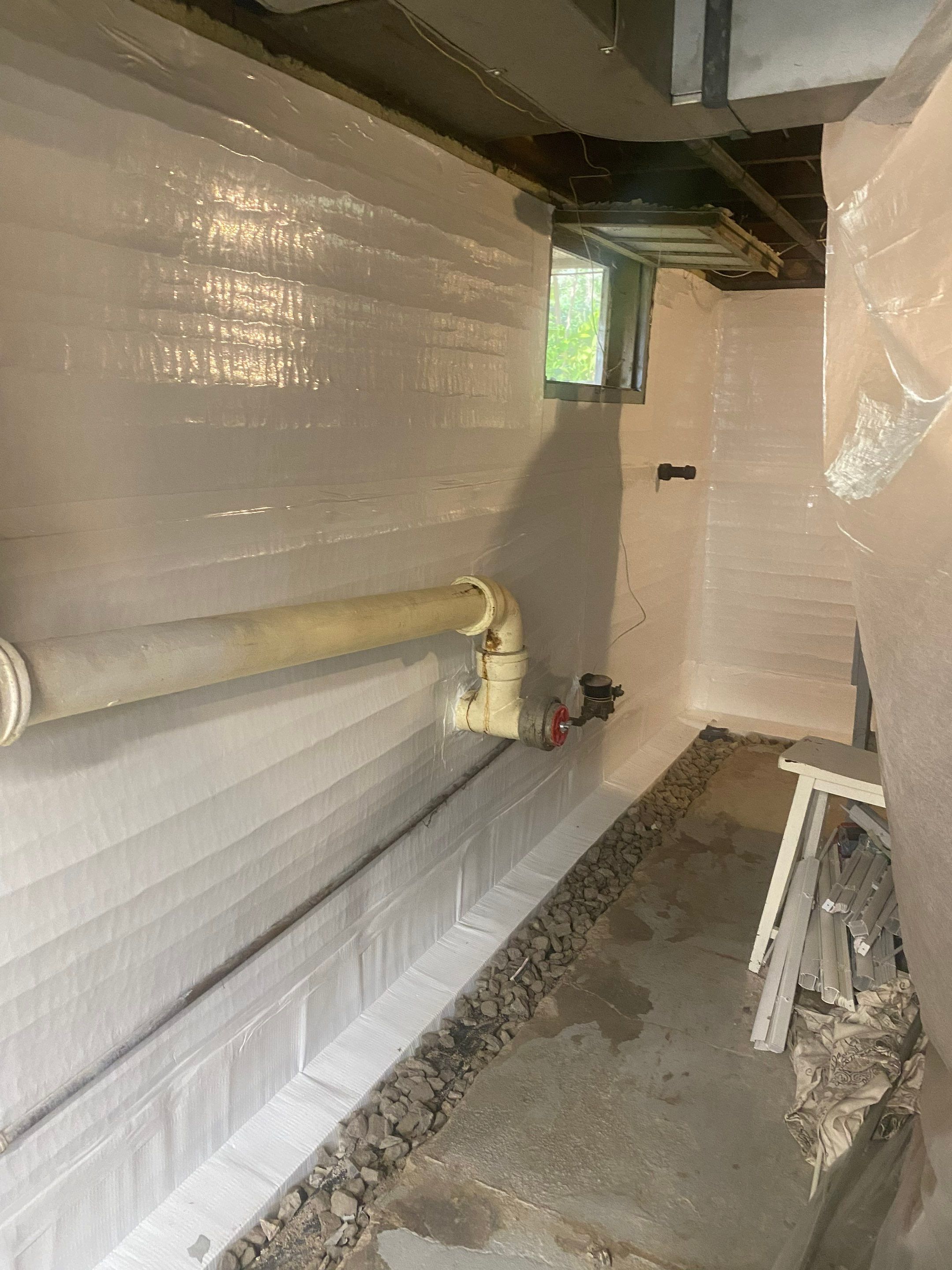 Interior Waterproofing with Steel Beam Reinforcement and Brick Tuckpointing by Toledo Basement Repair