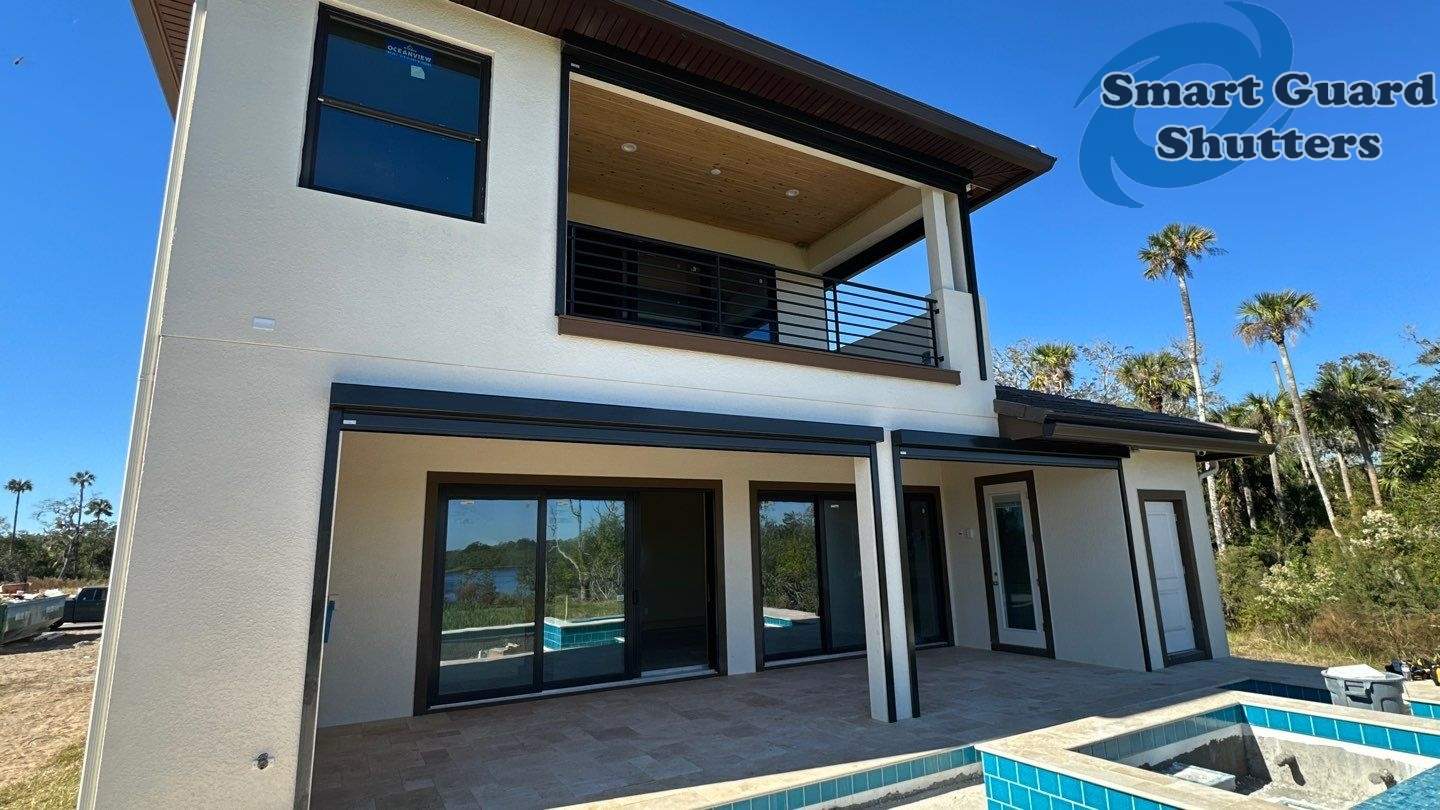 Hurricane Screen Bronze/Black by Smart Guard Shutters