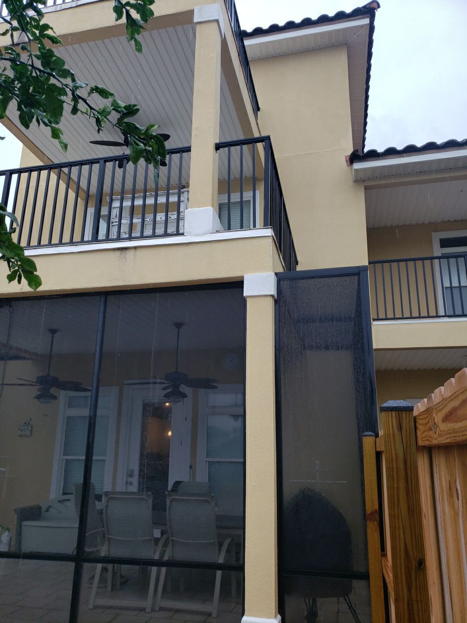 Three-Story Home Gutter Installation using K-Style Seamless Gutters by Gutter Professors
