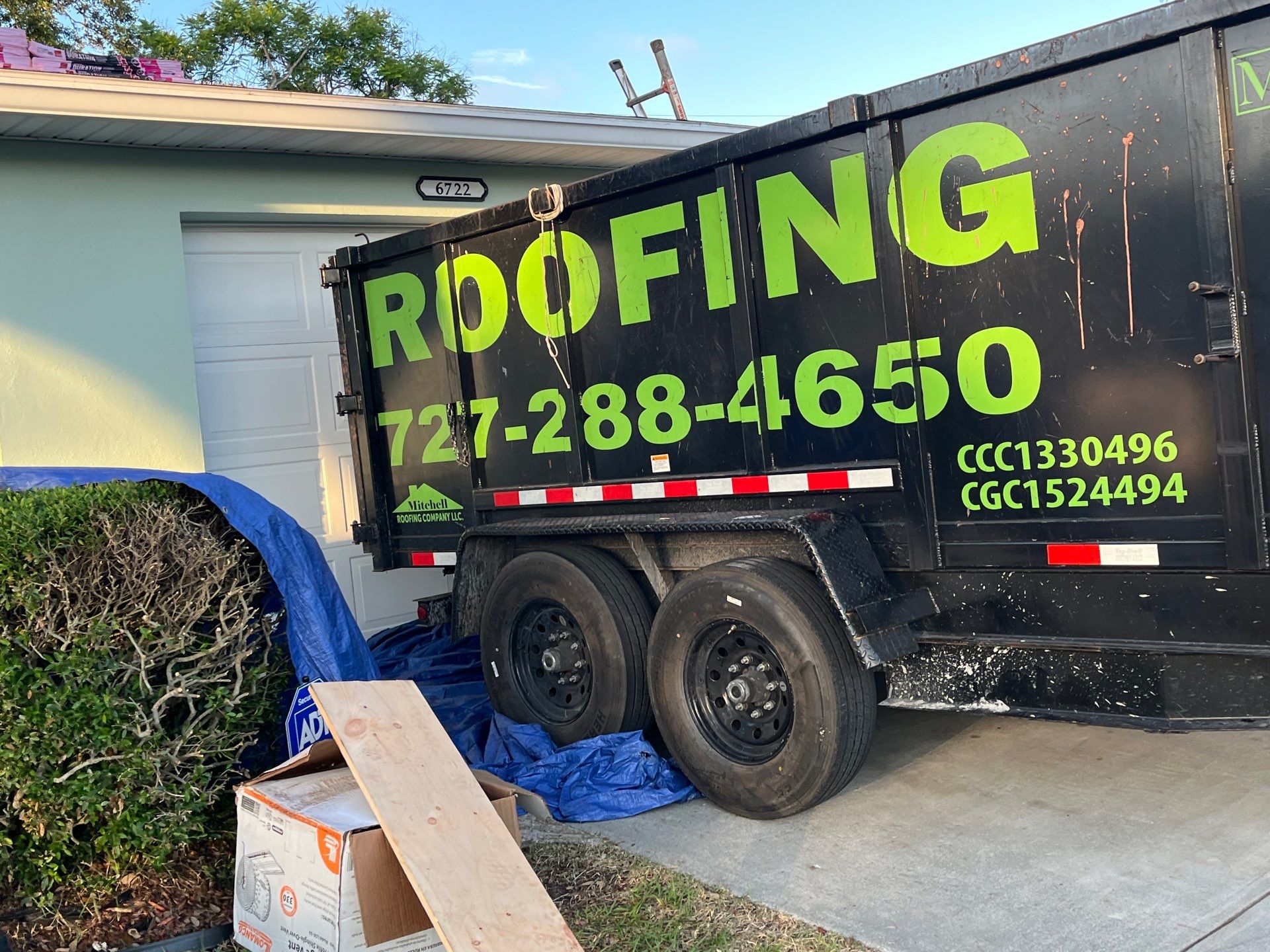 Project in St. Petersburg 33710 by Mitchell Roofing Company LLC 