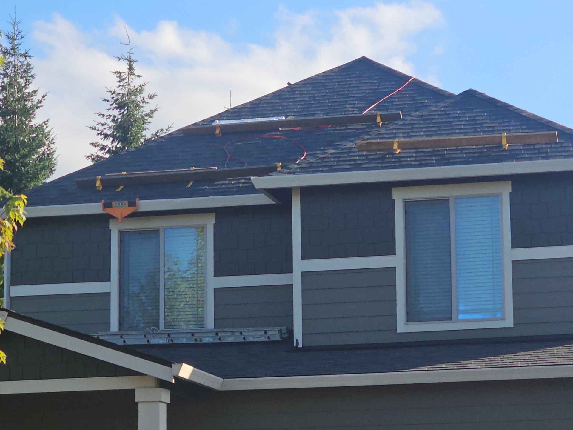 Project in Oregon City by Tom Leach Roofing