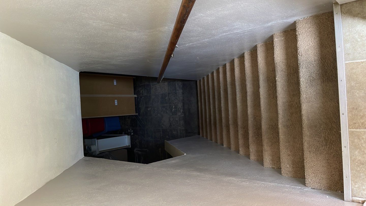 Embedded Fiber Reinforcement and Basement Waterproofing using GrateDrain Waterproofing System by Toledo Basement Repair