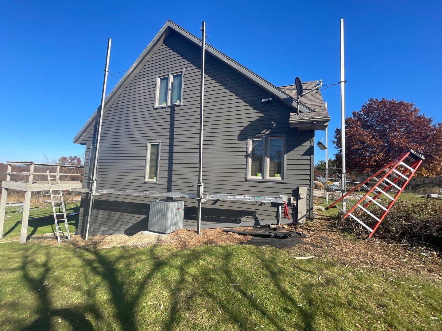 Siding Installation using Norandex Polar Wall Plus Siding, Window Wraps by Total Exteriors