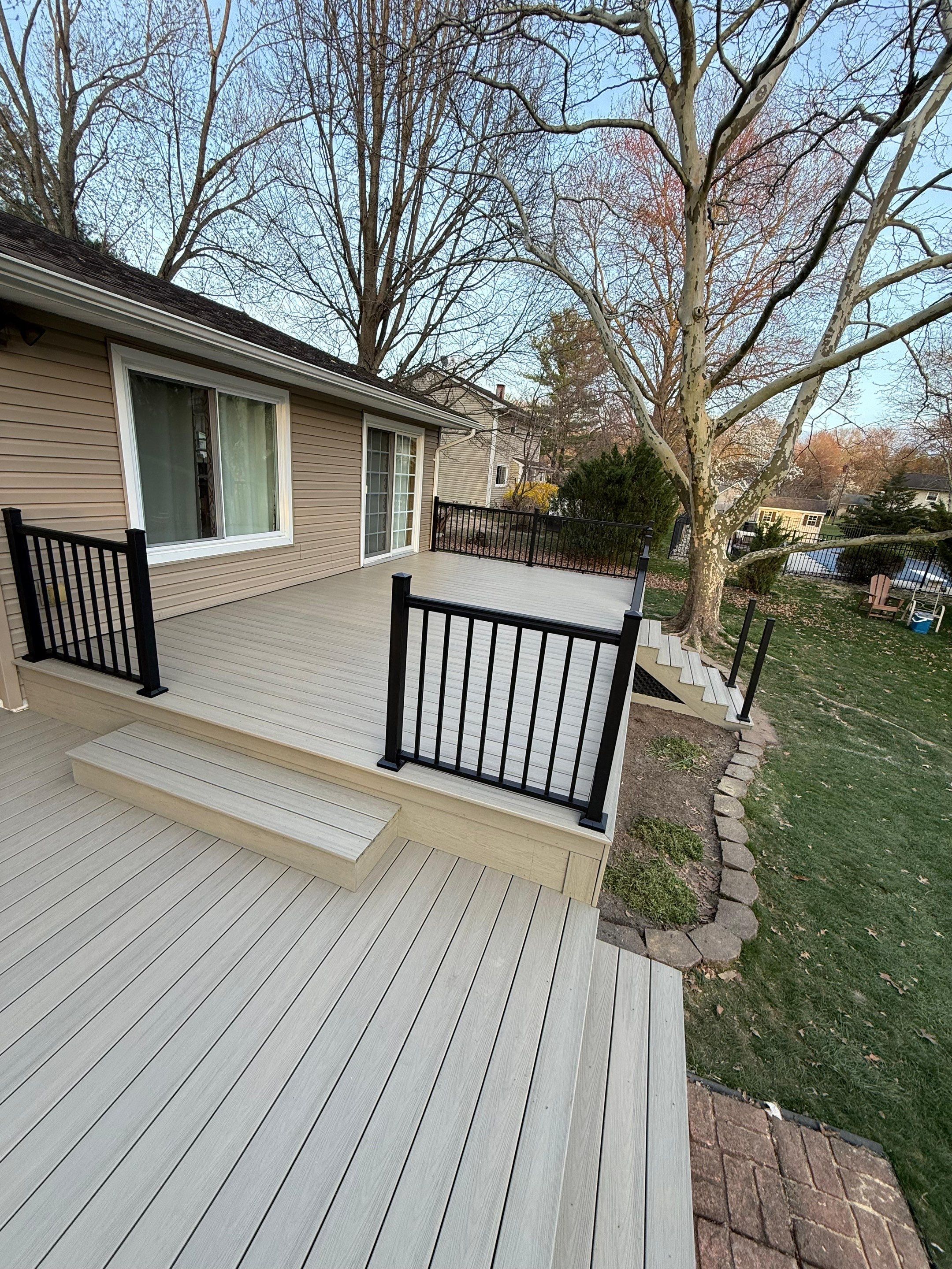 Deck Resurface In East Windsor  by deck guardian