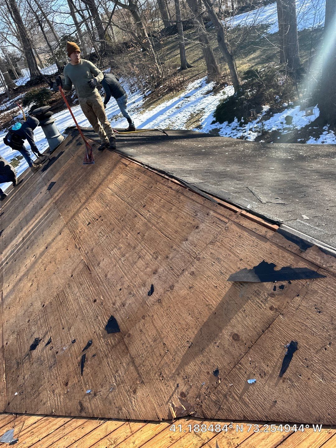 Residential Roofing Installation using Owens Corning Duration Estate Gray by A Plus Exterior