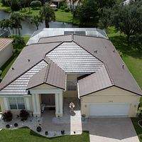 Westlake Saxony 900 Chestnut Burnt  by Total Roofing System The Metal Roof Experts