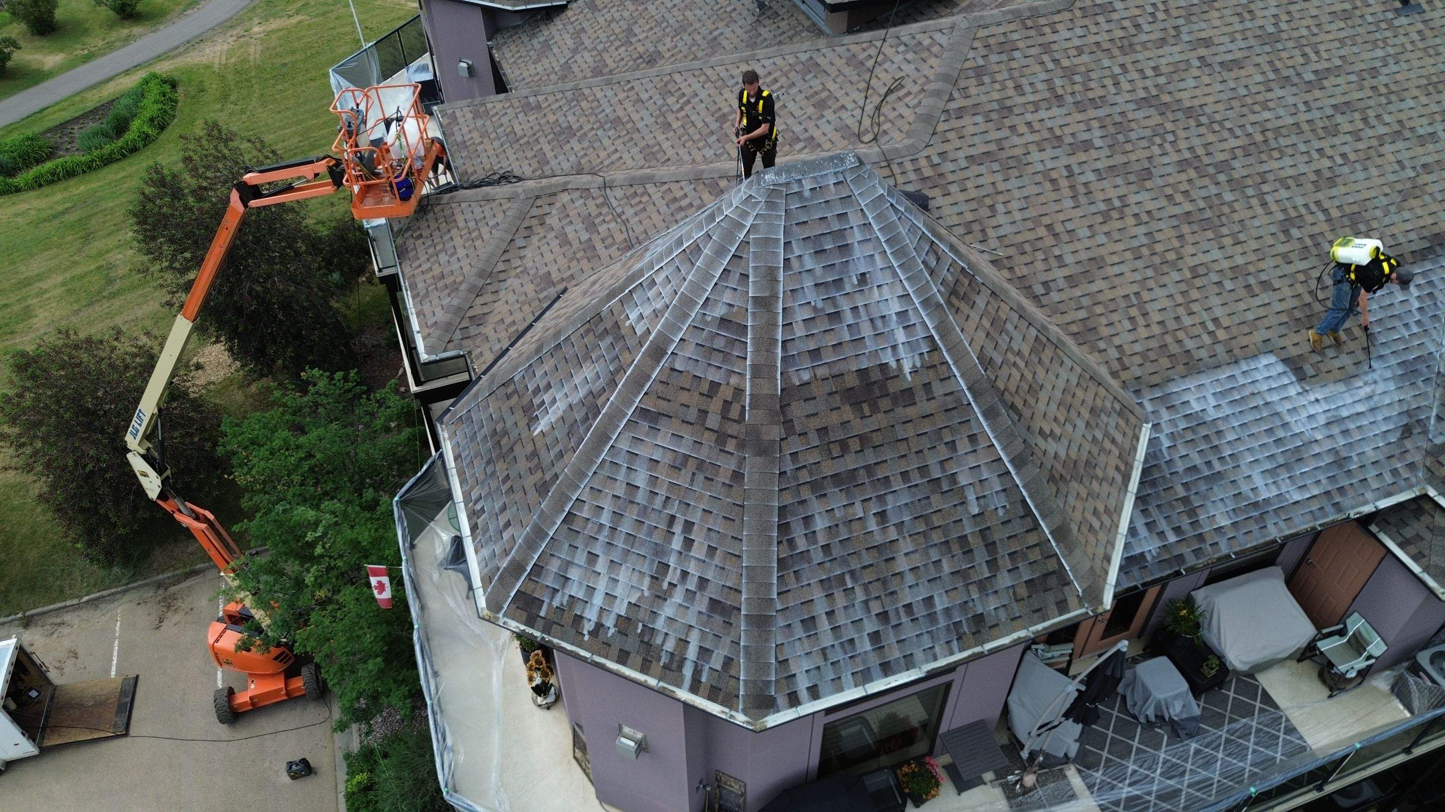 Project in Camrose by ADL Roof Revival