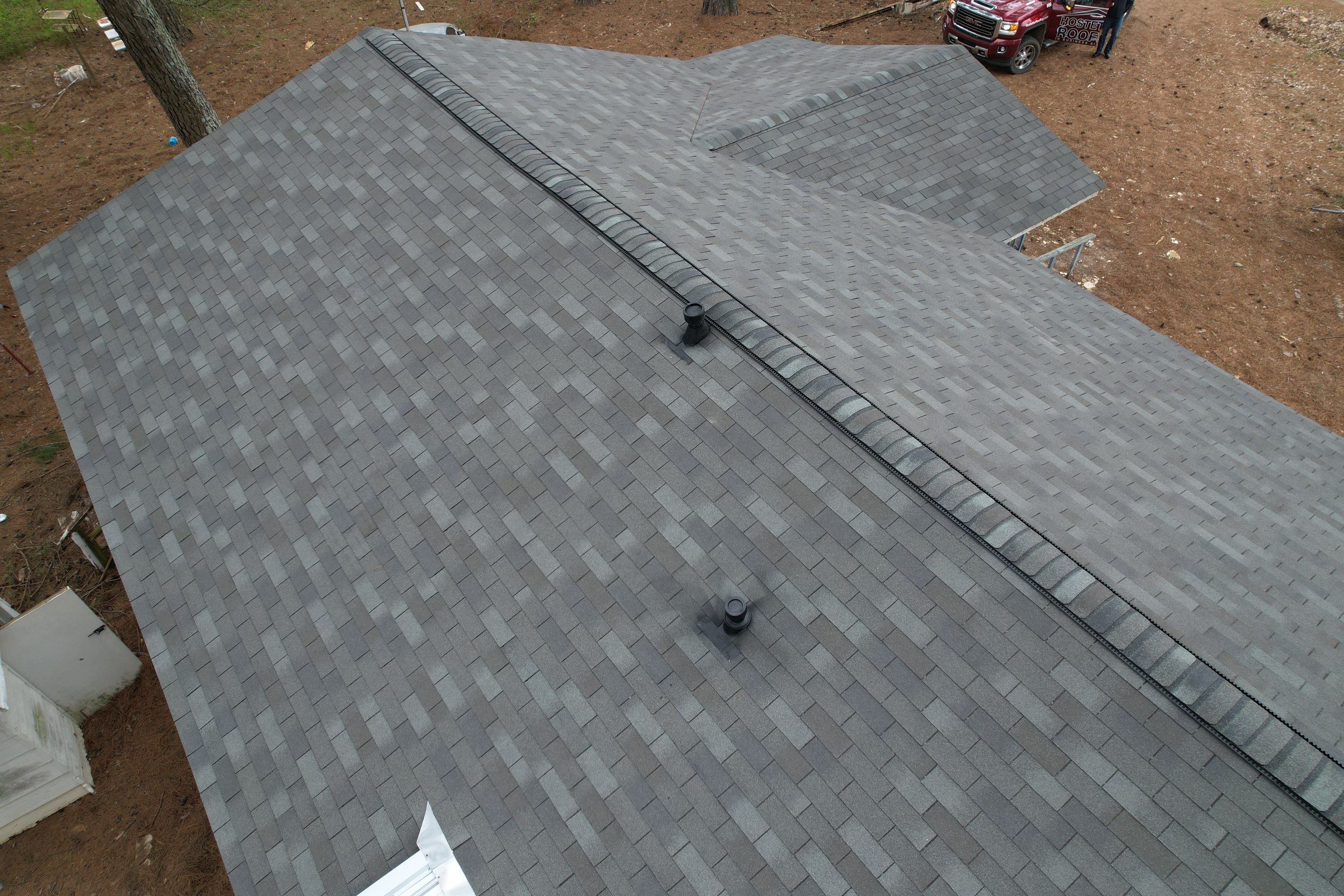 Residential Shingle Reroof using Certainteed Landmark 3-Tab by Hostetler Roofing