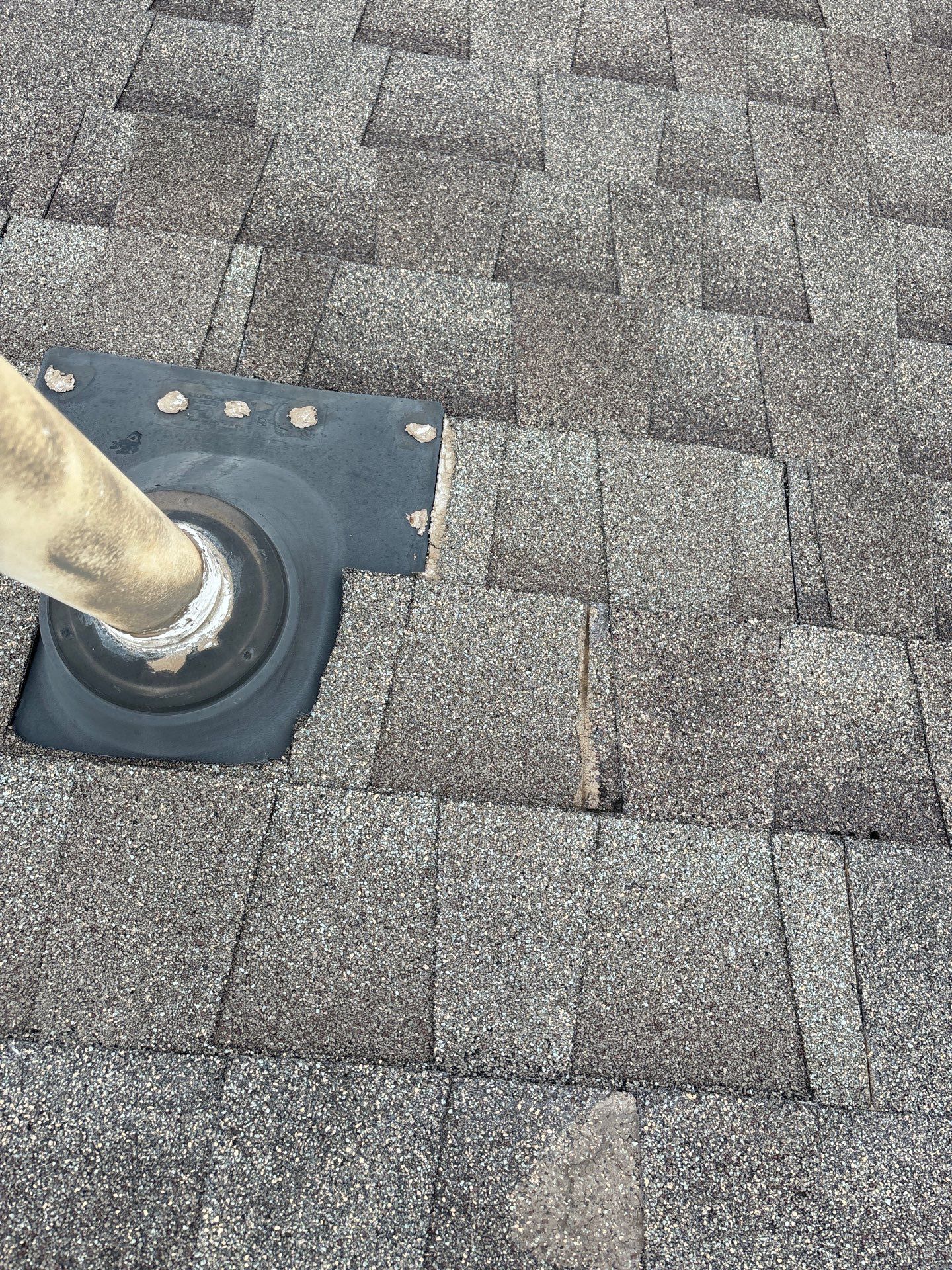Hail Damage using Owen's Corning Duration (Lifetime) Shingles by Roof Repair Company