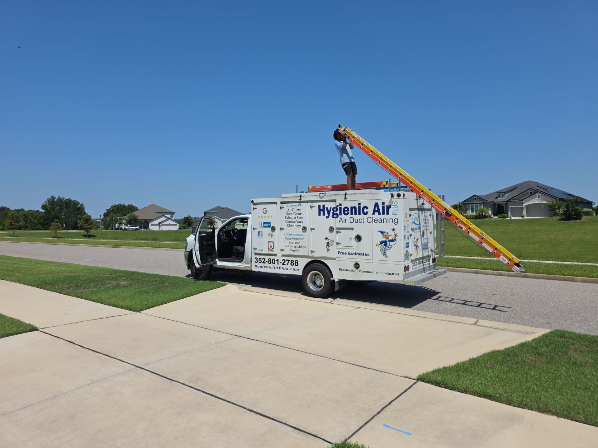 Dryer Vent Cleaning and Inspection in Clermont by Hygienic Air, Inc
