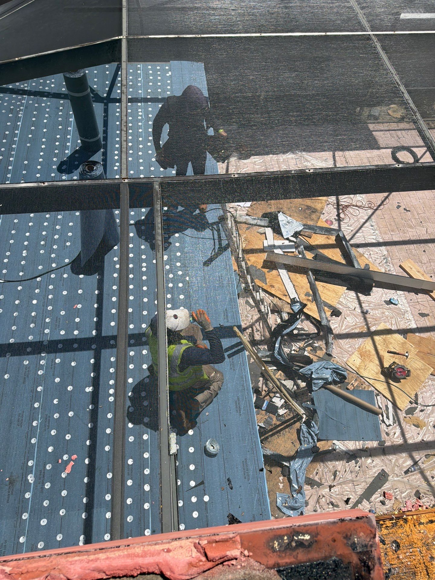 Full Tile Roof Replacement and Sheathing Repair in Deerfield Beach by Aastro Roofing