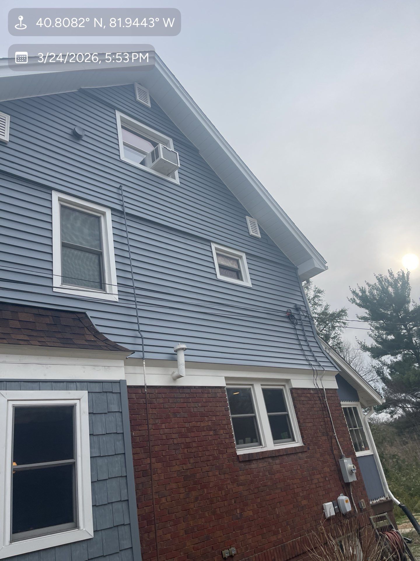 The Ultimate Wooster Makeover: Brownwood & Blue Beauty by Cornerstone Roofing And Siding