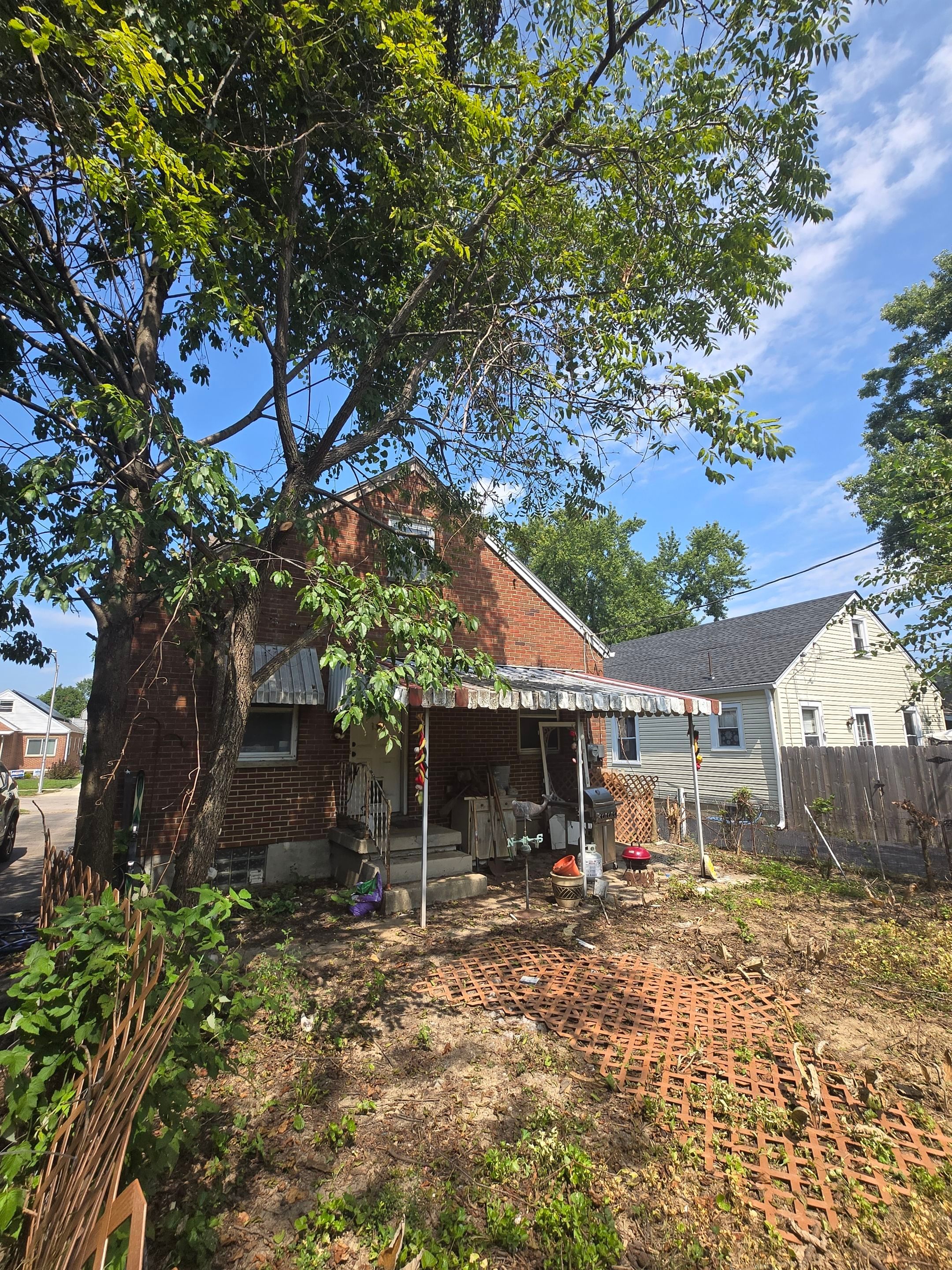 Brick Home Fascia Repair and Roofline Restoration in Dayton by Level Up Roofing and Restoration Services LLC