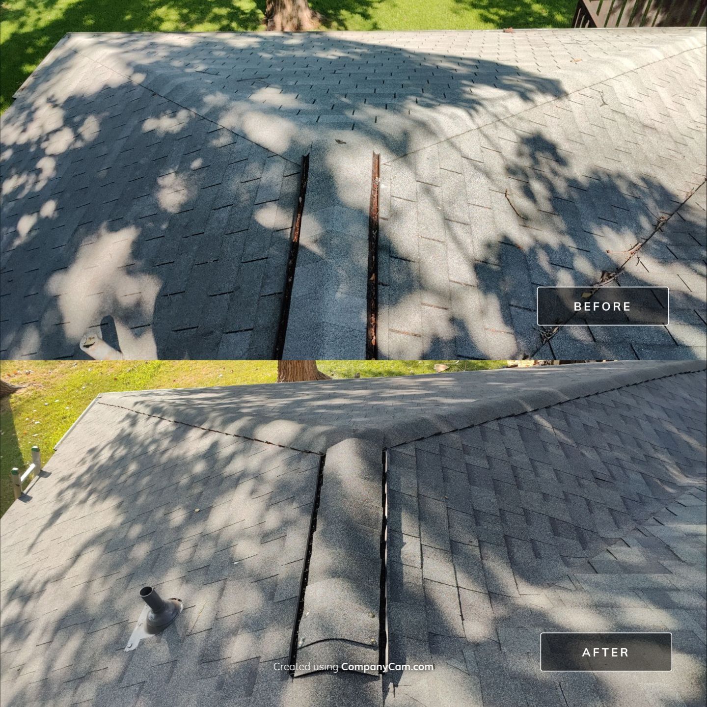 Residential Roofing Installation using Owens Corning Oakridge Estate Grey by DeZign Roofing & Exteriors