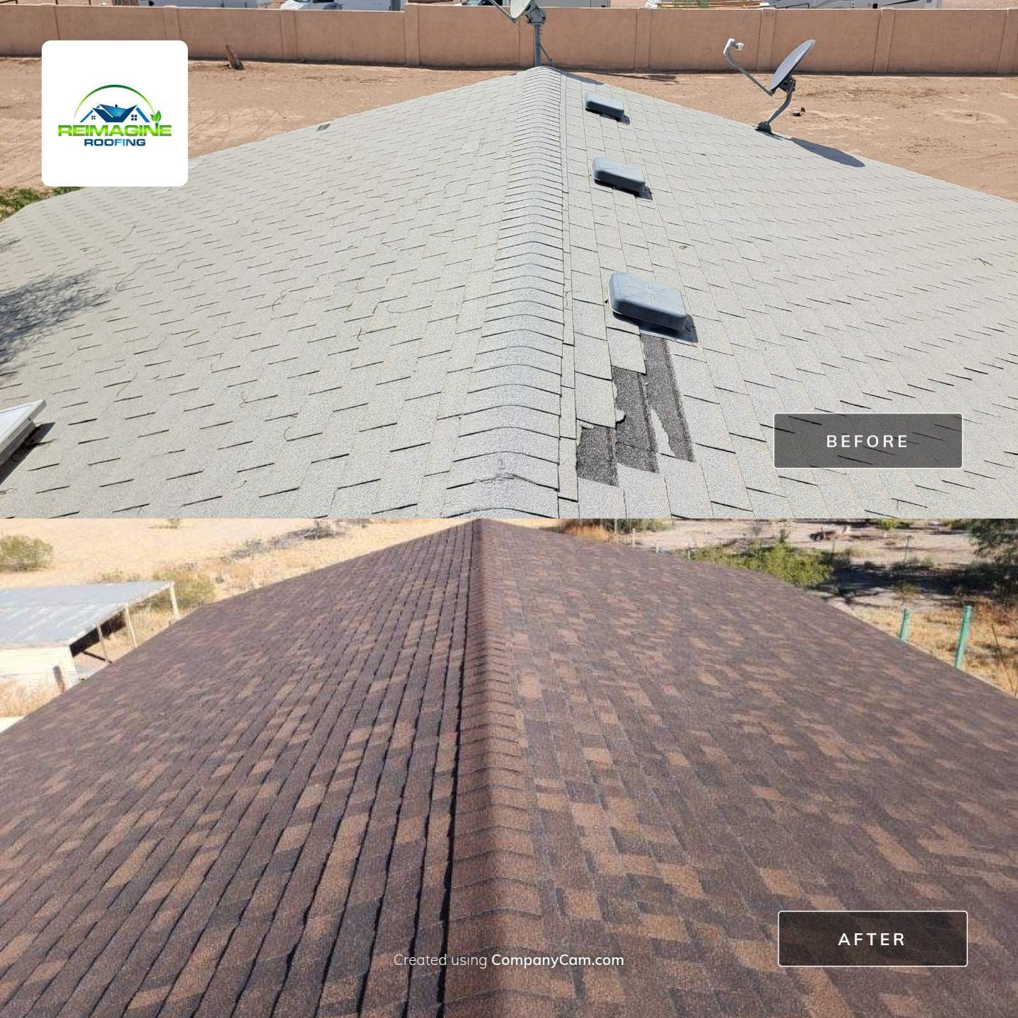 Brownwood Shingles by Reimagine Roofing