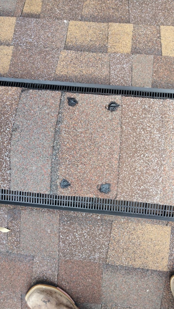 Tile off Bullet Proof on by Bayfront Roofing and Construction