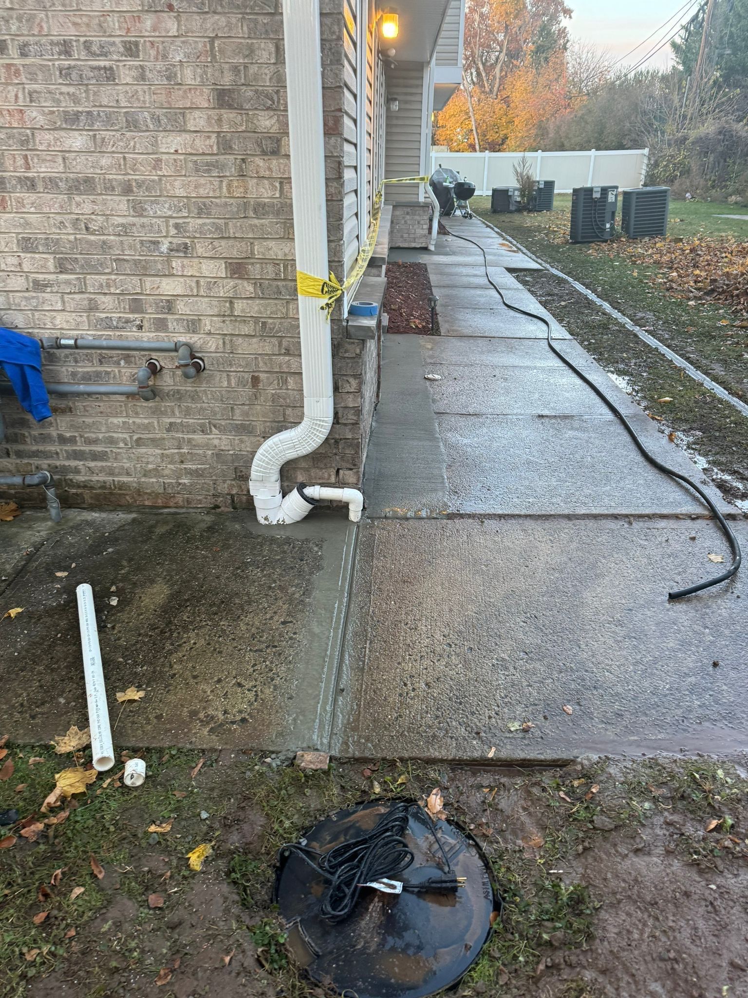 Exterior Spee-D Drain and Waterproofing by Pure Service Pro, LLC 