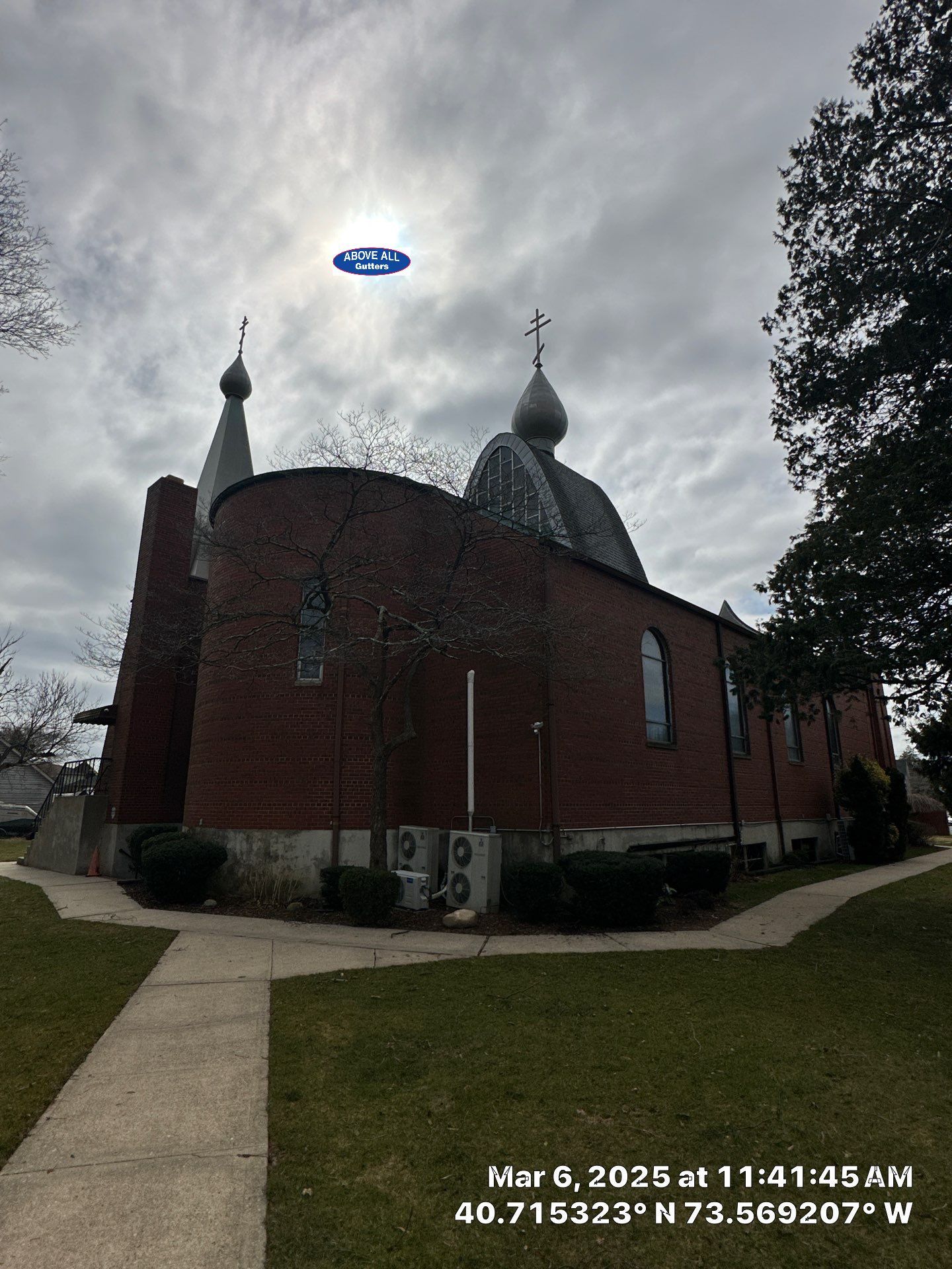🏛️ Project Spotlight: Holy Trinity Orthodox Church, East Meadow by Above All Gutters 