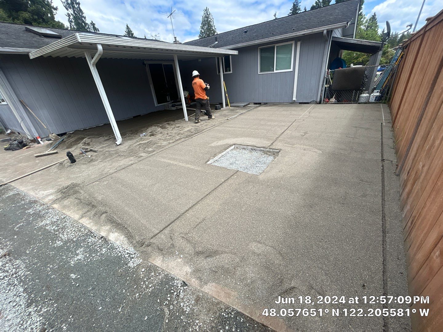 Connie G. Pavers Patio and Gravel Driveway by Jireh Asphalt & Concrete Inc 
