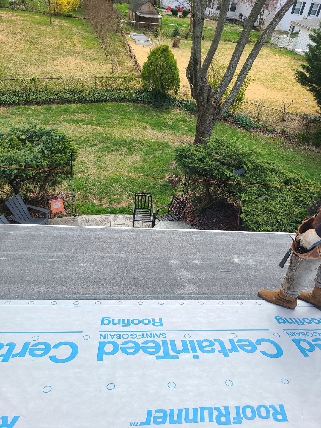 Alexandria CertainTeed Landmark Pro Roof in Max Def Charcoal Black by RM Banning, Inc.