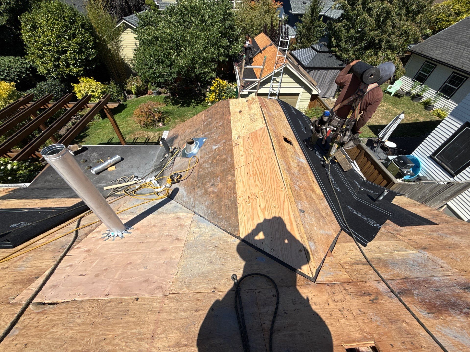 Project in Portland by Tom Leach Roofing