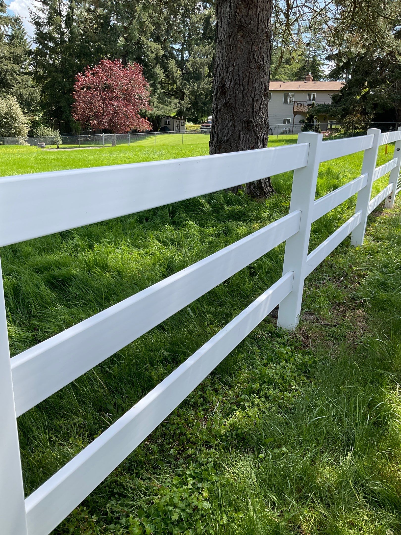 Vinyl Fence Wash using Surfactant by Willamette Outdoor Wash LLC