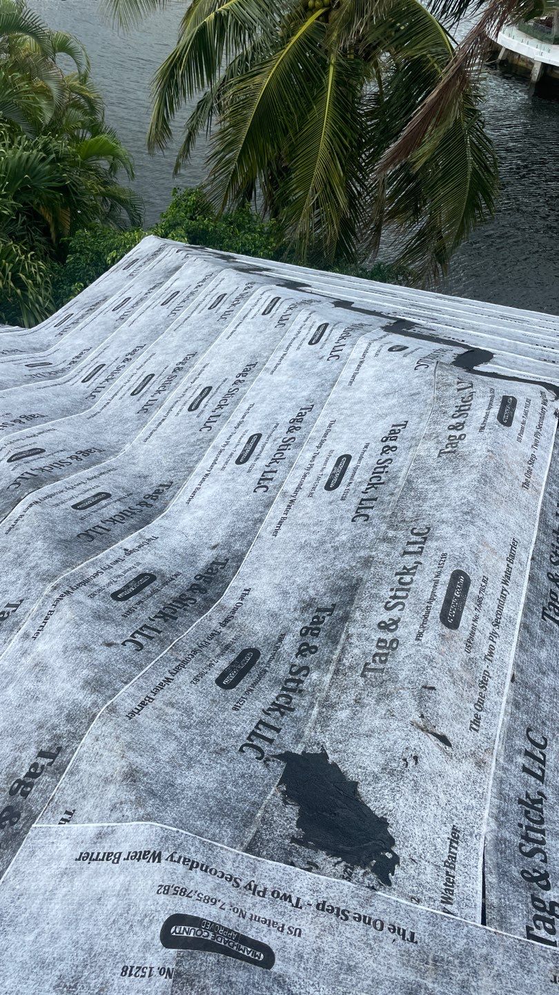 Residential Roofing Installation using Eagle Roofing Tile by BLUES BROTHERS CONSTRUCTION CORP