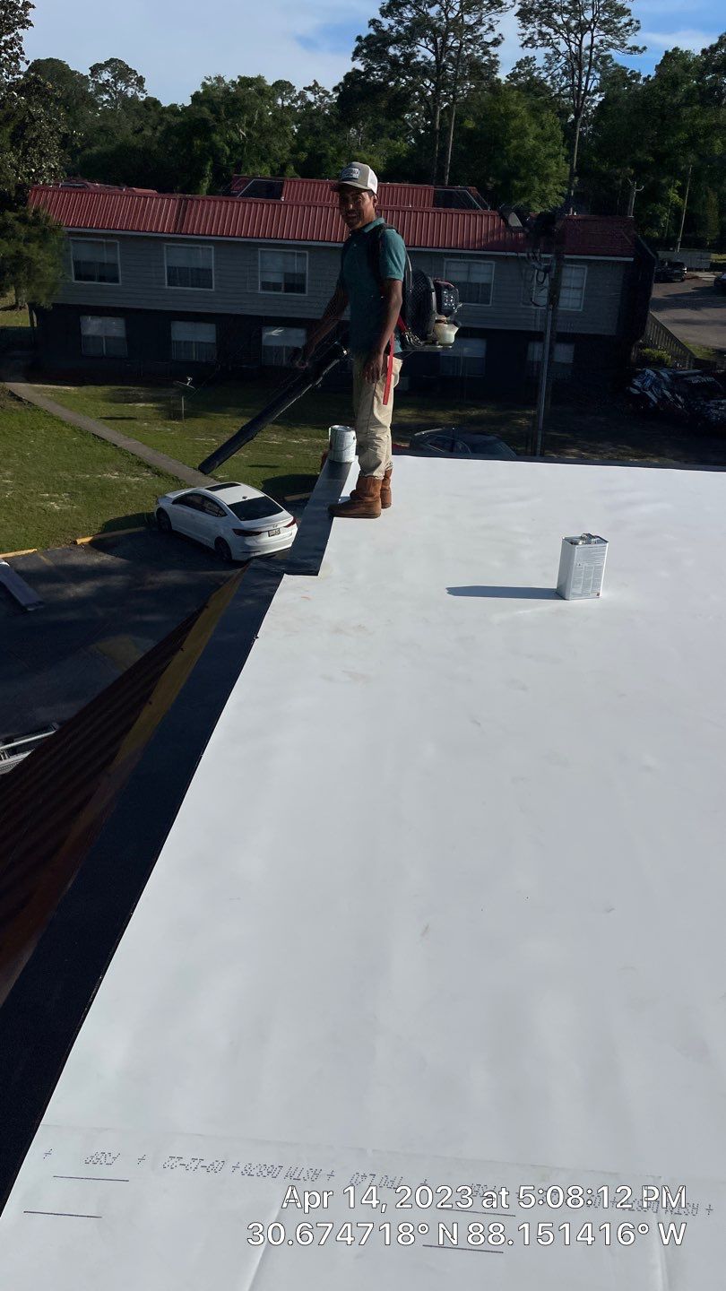 TPO Roof by American Roofing & Construction LLC