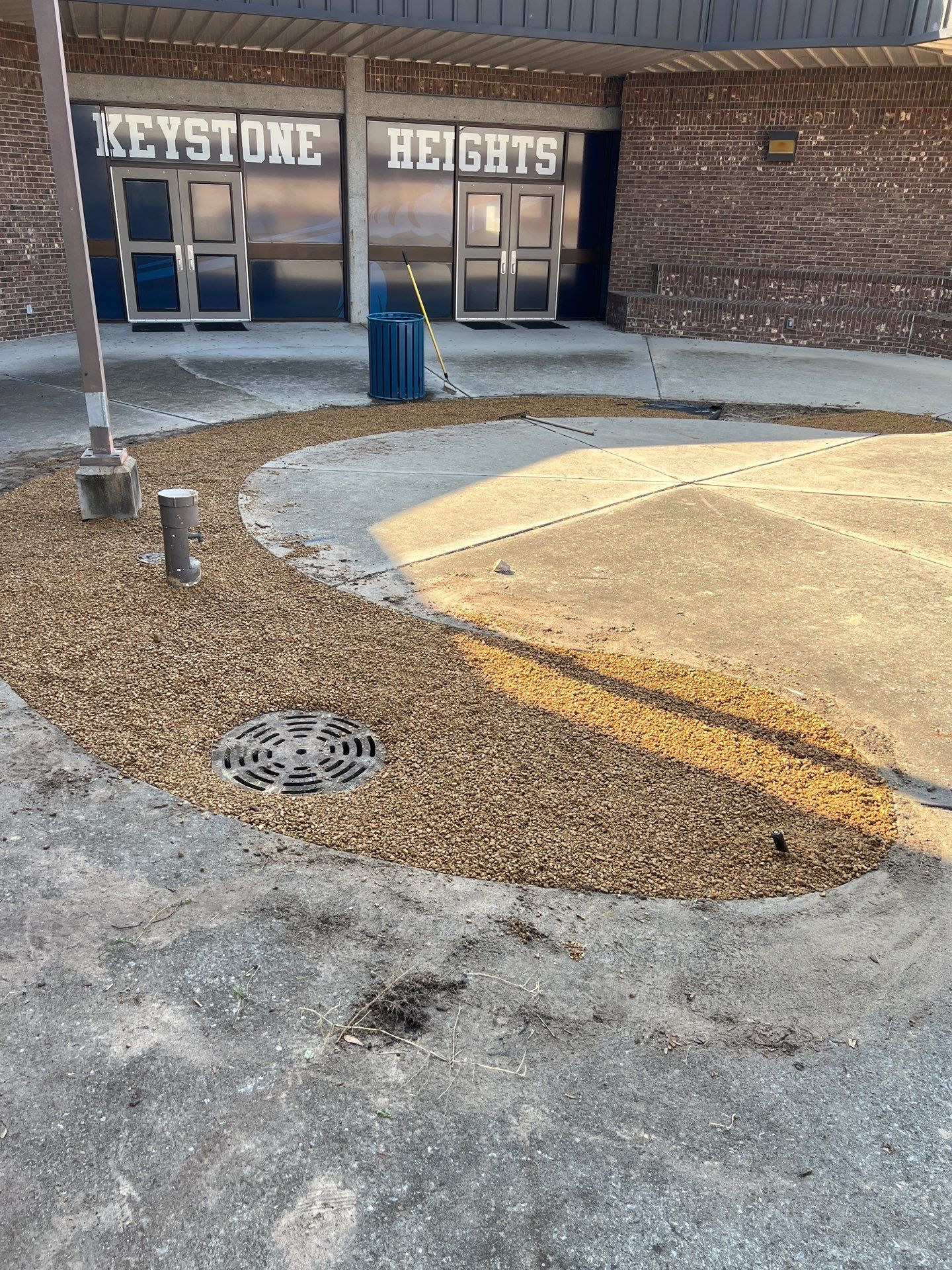 Landscape Install | Keystone Heights HS by ProGreen Services