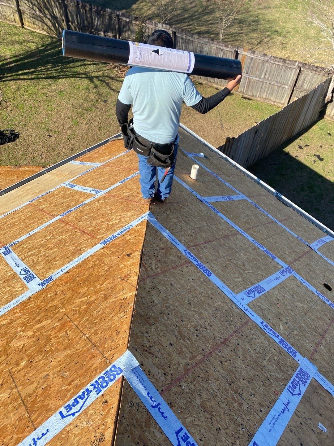 Residential Roofing Installation using Roof Replacement by American Roofing & Construction LLC