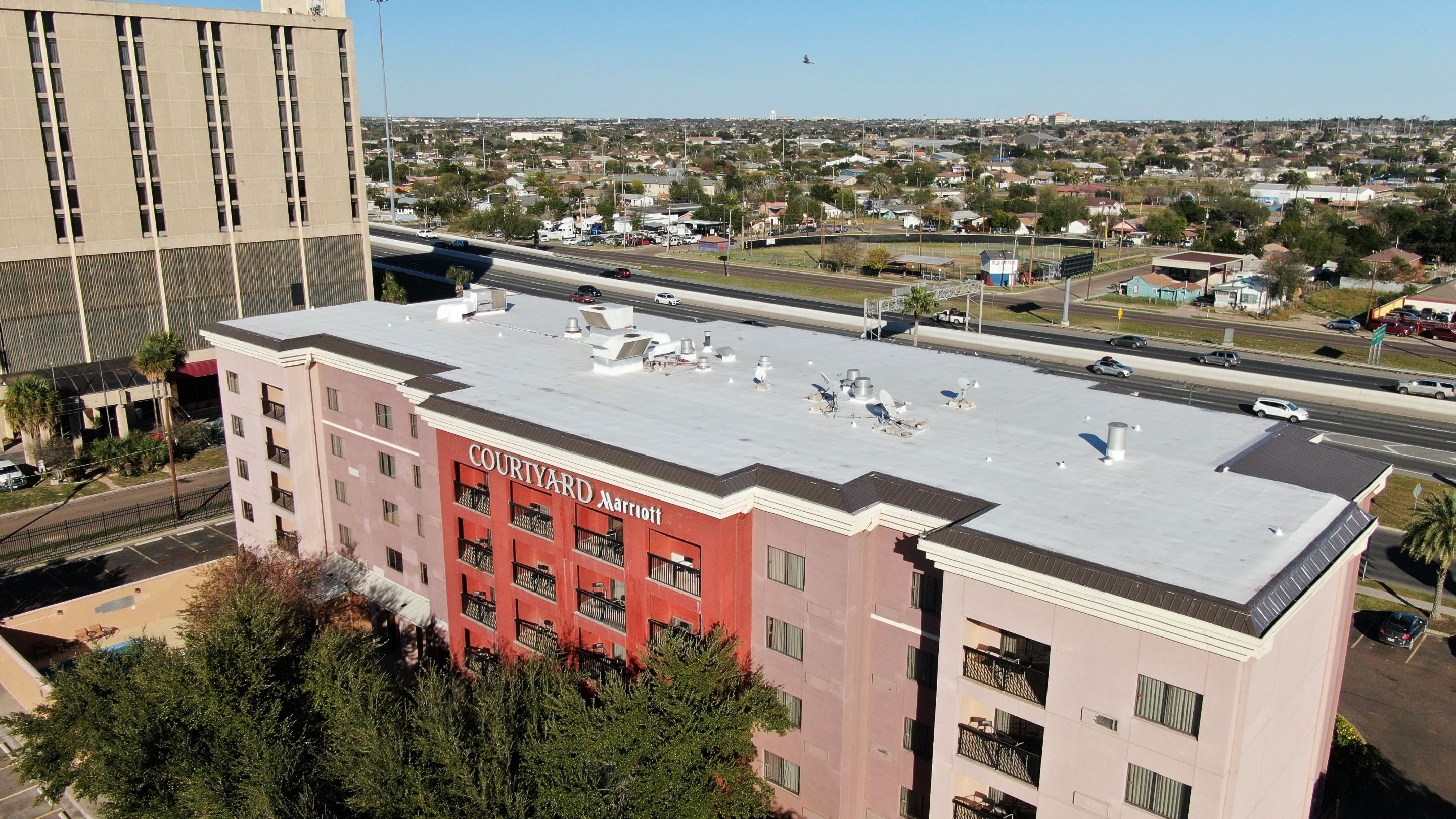 Commercial Roofing Installation using Thermoplastic Polyolefin - GAF by JM Flores Roofing & Construction, Inc