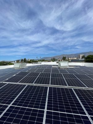 Commercial Solar Panel Cleaning