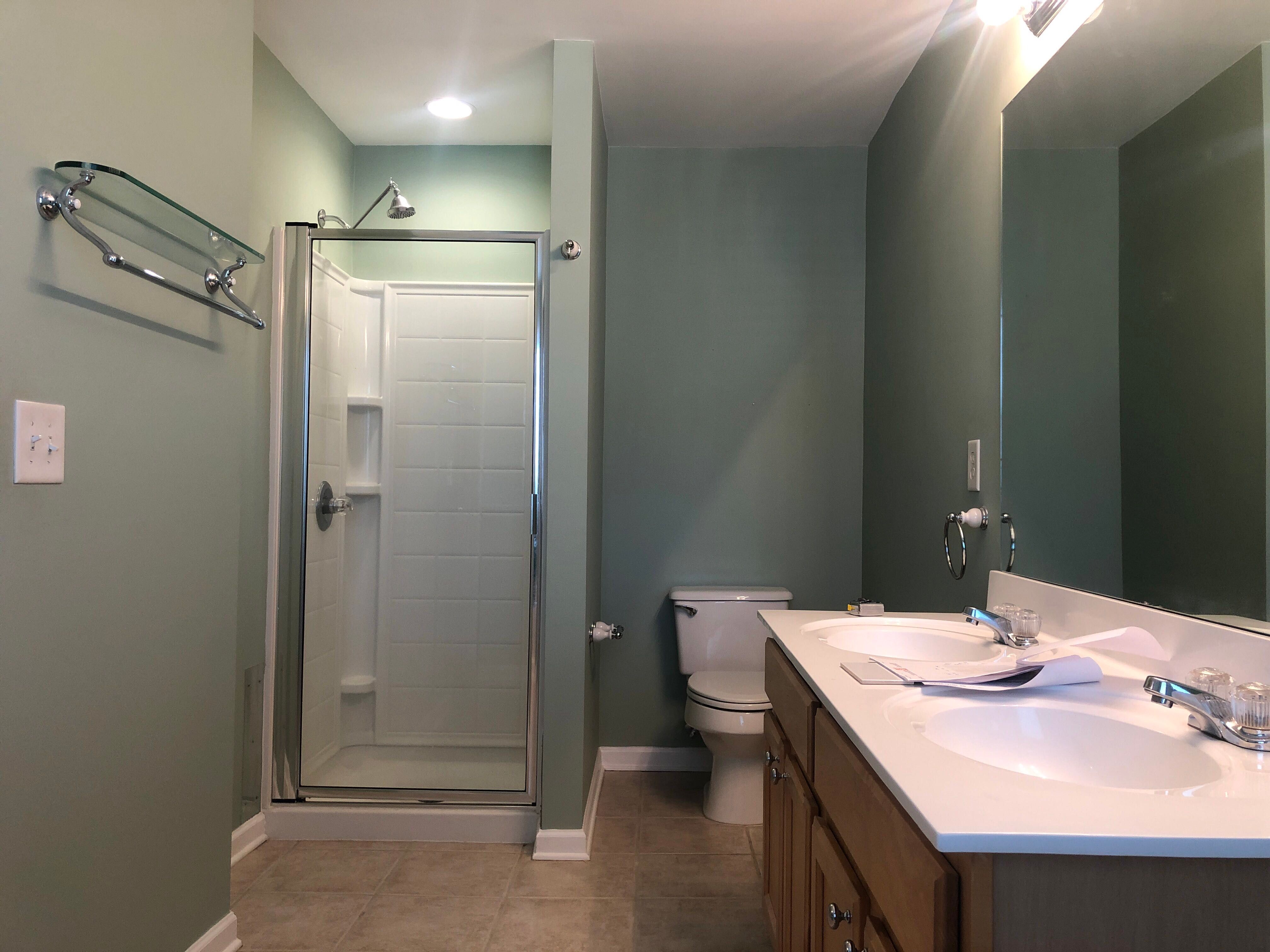 Modern Bathroom Remodel in Atlanta Featuring Custom Walk-In Shower by Swift Home Renovations