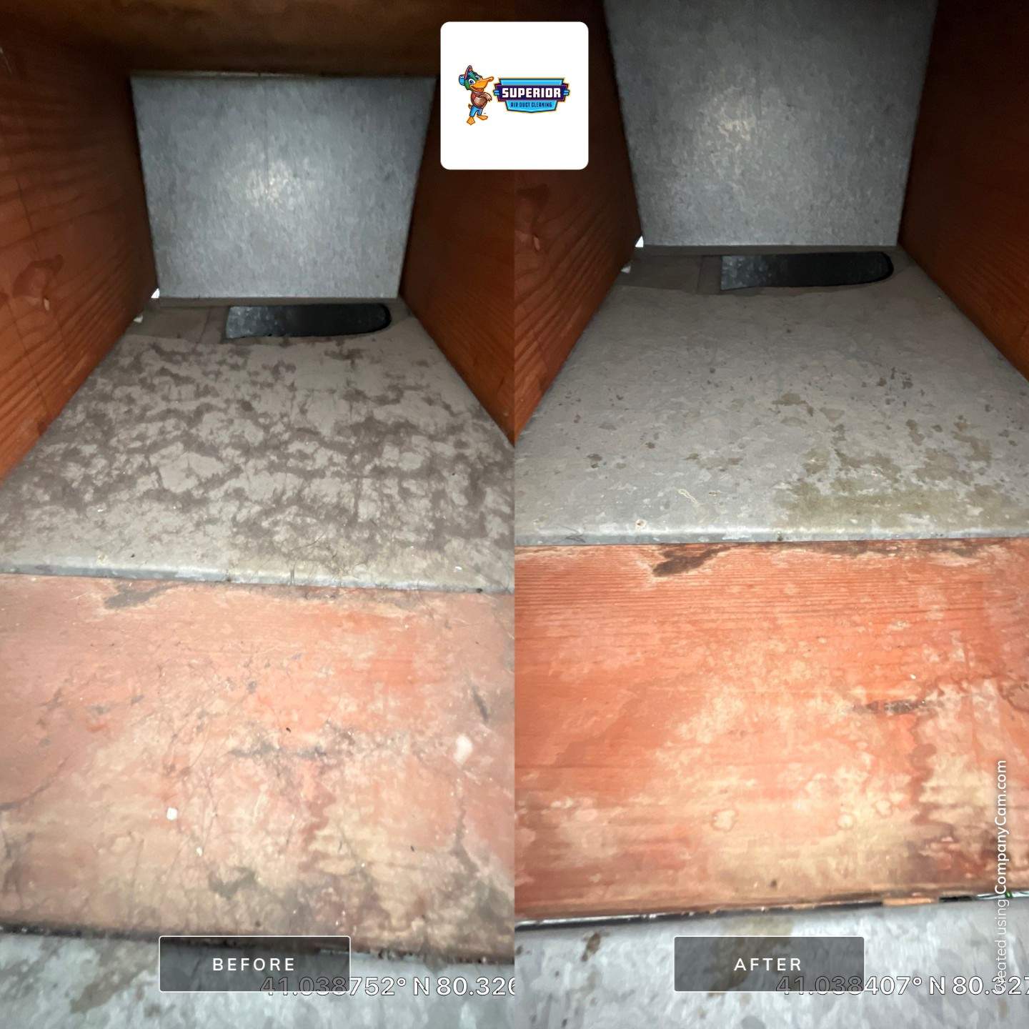 Air Duct Cleaning With a Vacuum Truck in New Castle, PA by Superior Air Duct Cleaning