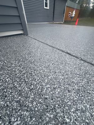 Outdoor Patio in the Color Smoke