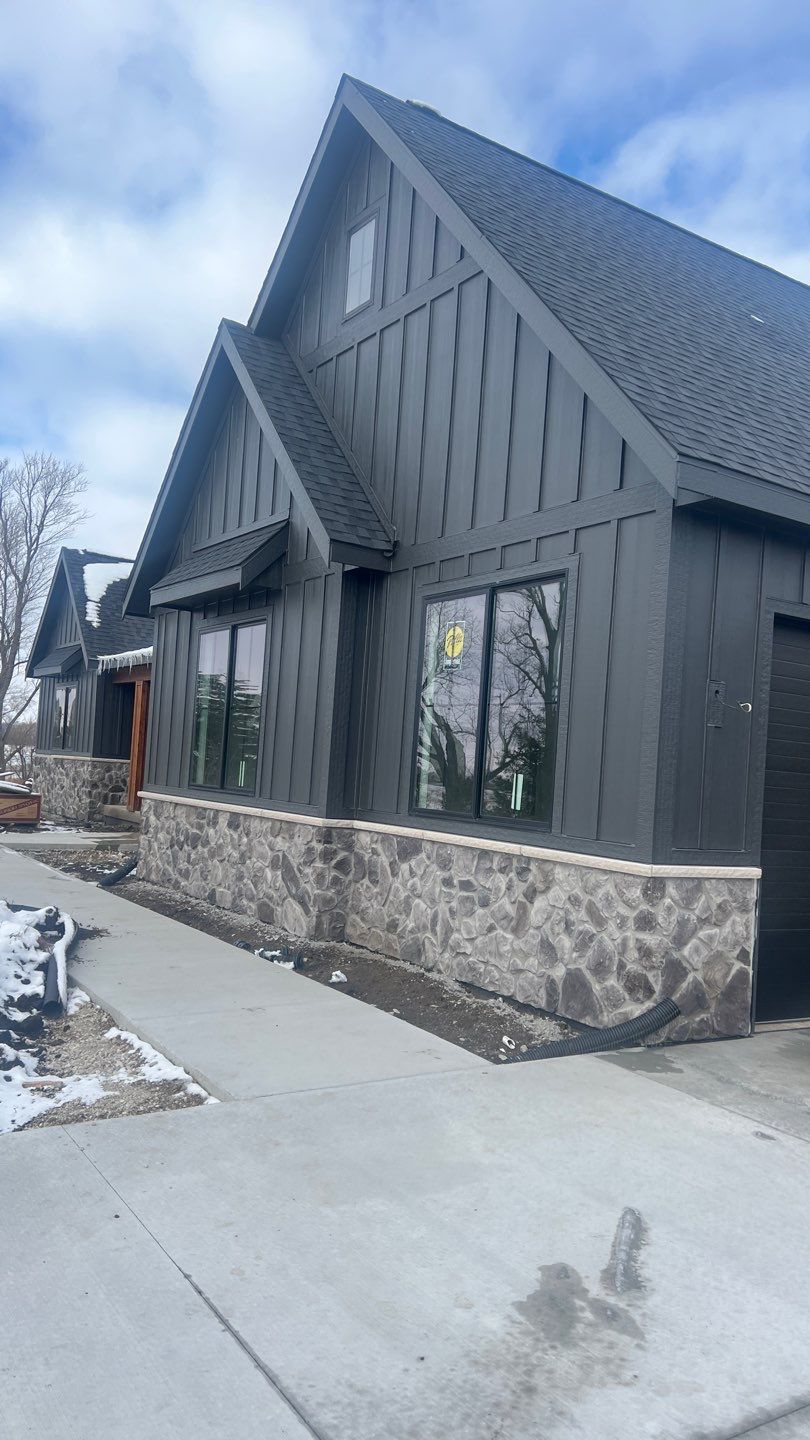 New home construction by Cutting edge painting 