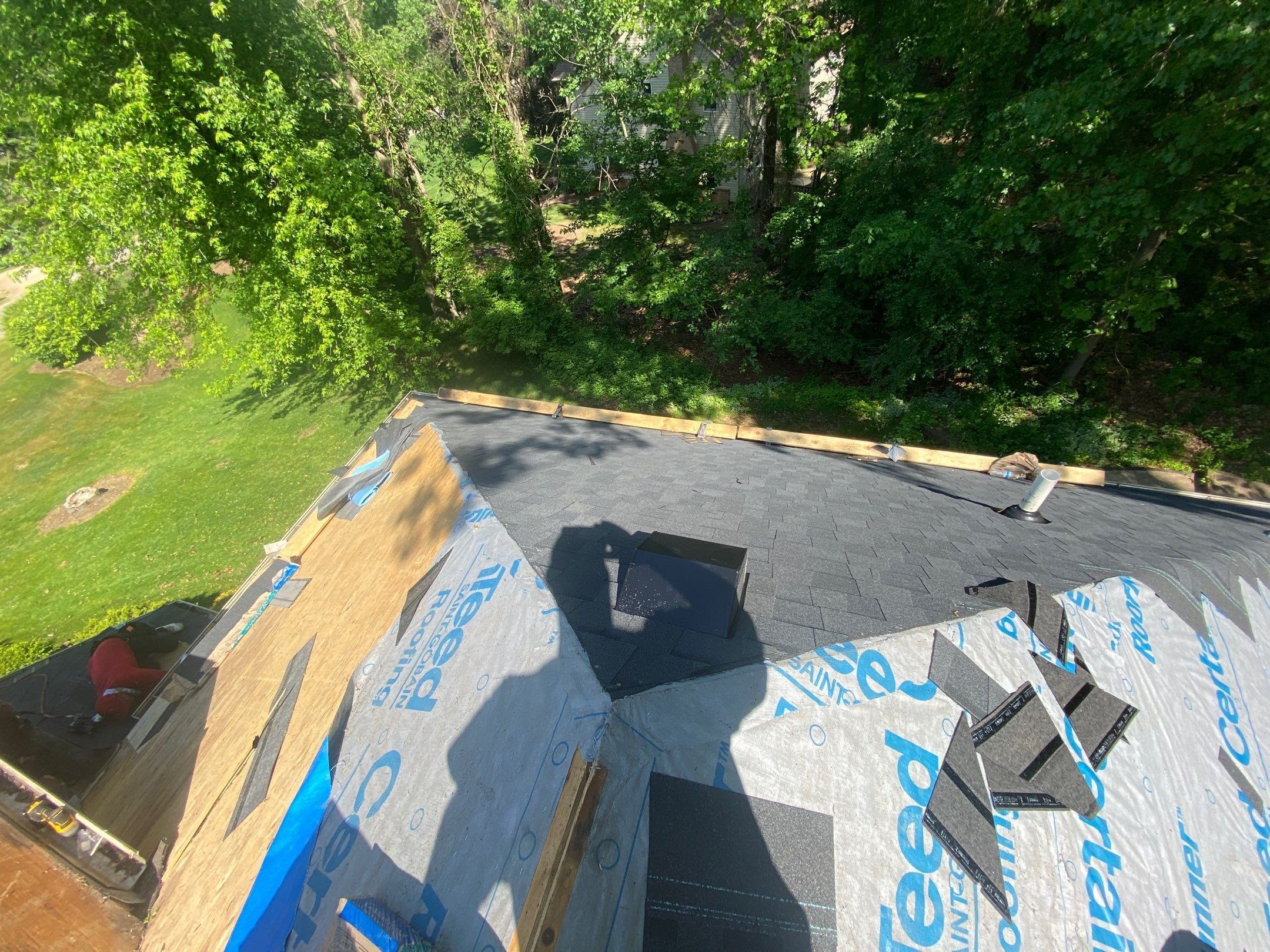 Roof Replacement using CertainTeed Landmark by 180 Contractors