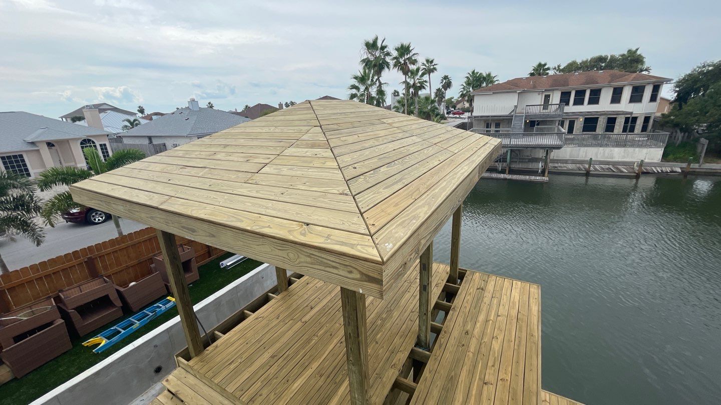 Pergola Roof Installation  by Lighthouse Roofing