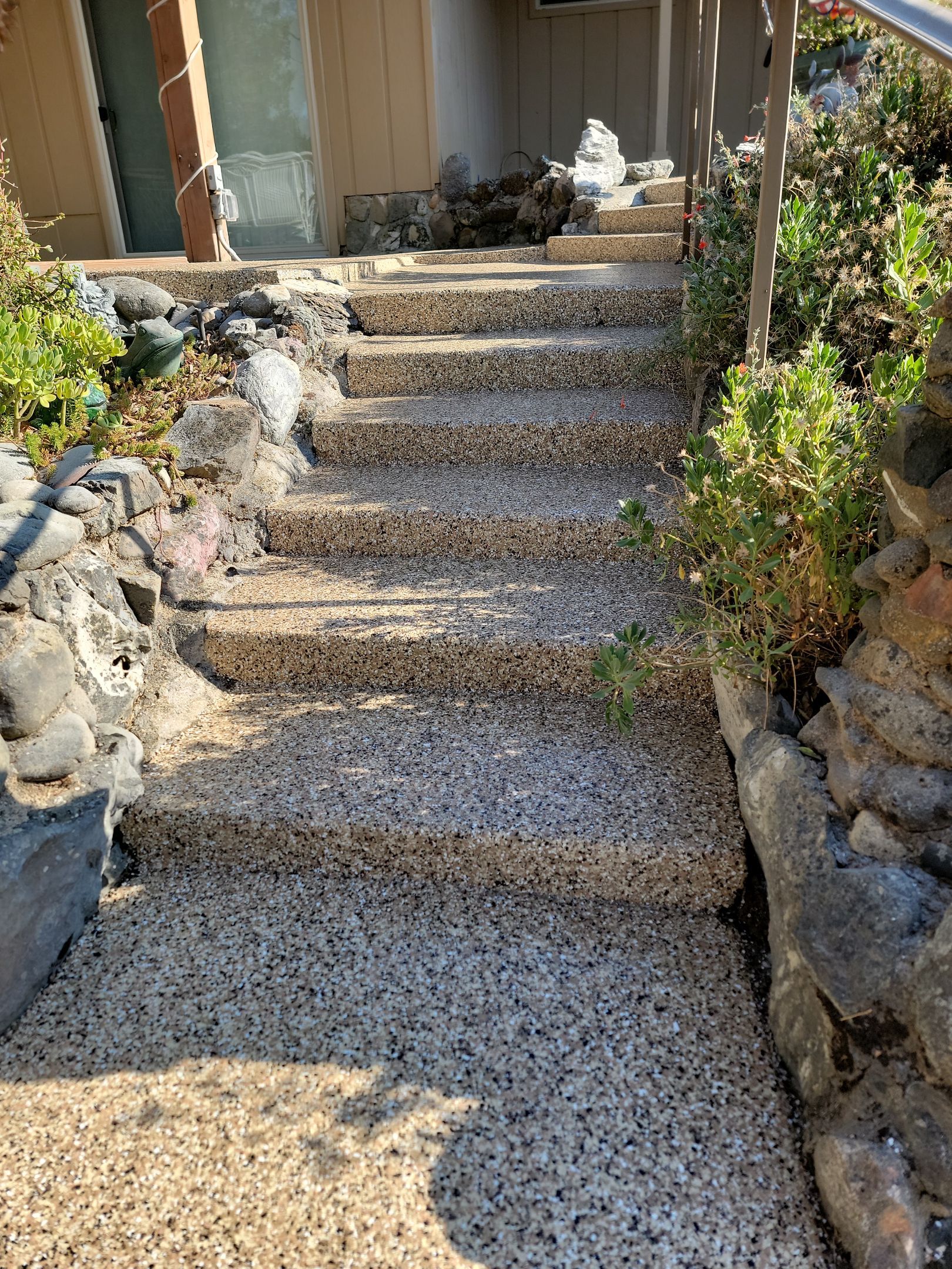 front porch using Penntek by MGP Coatings
