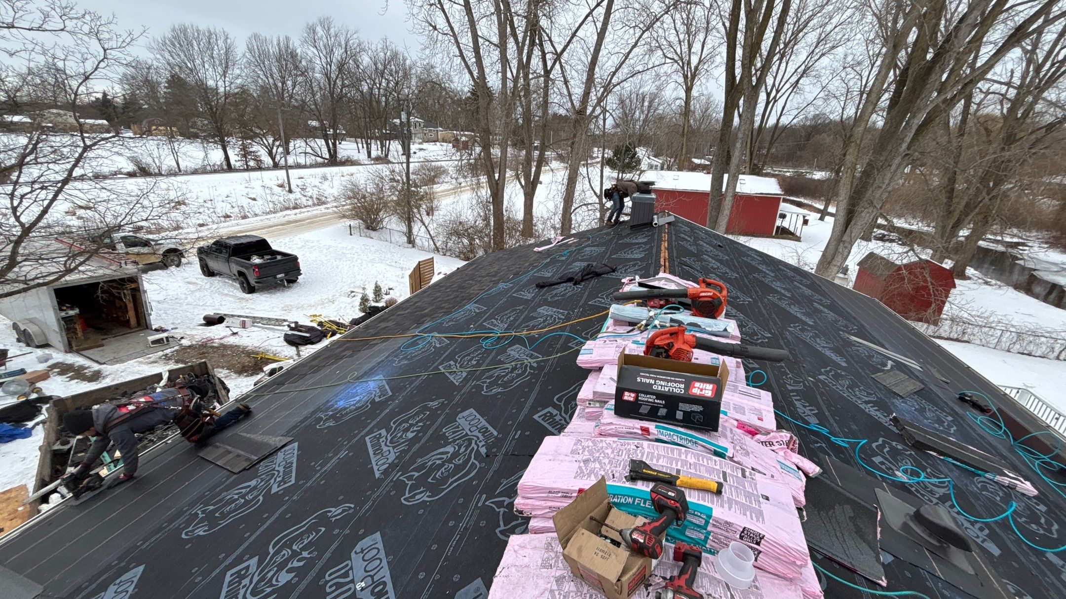 Roof Replacement using Owens Corning Duration Shingle by 180 Contractors