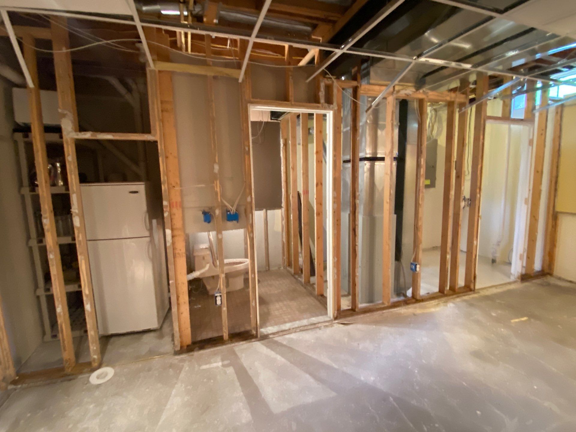 Project in Novi by EzDry Water Mitigation & Property Restoration