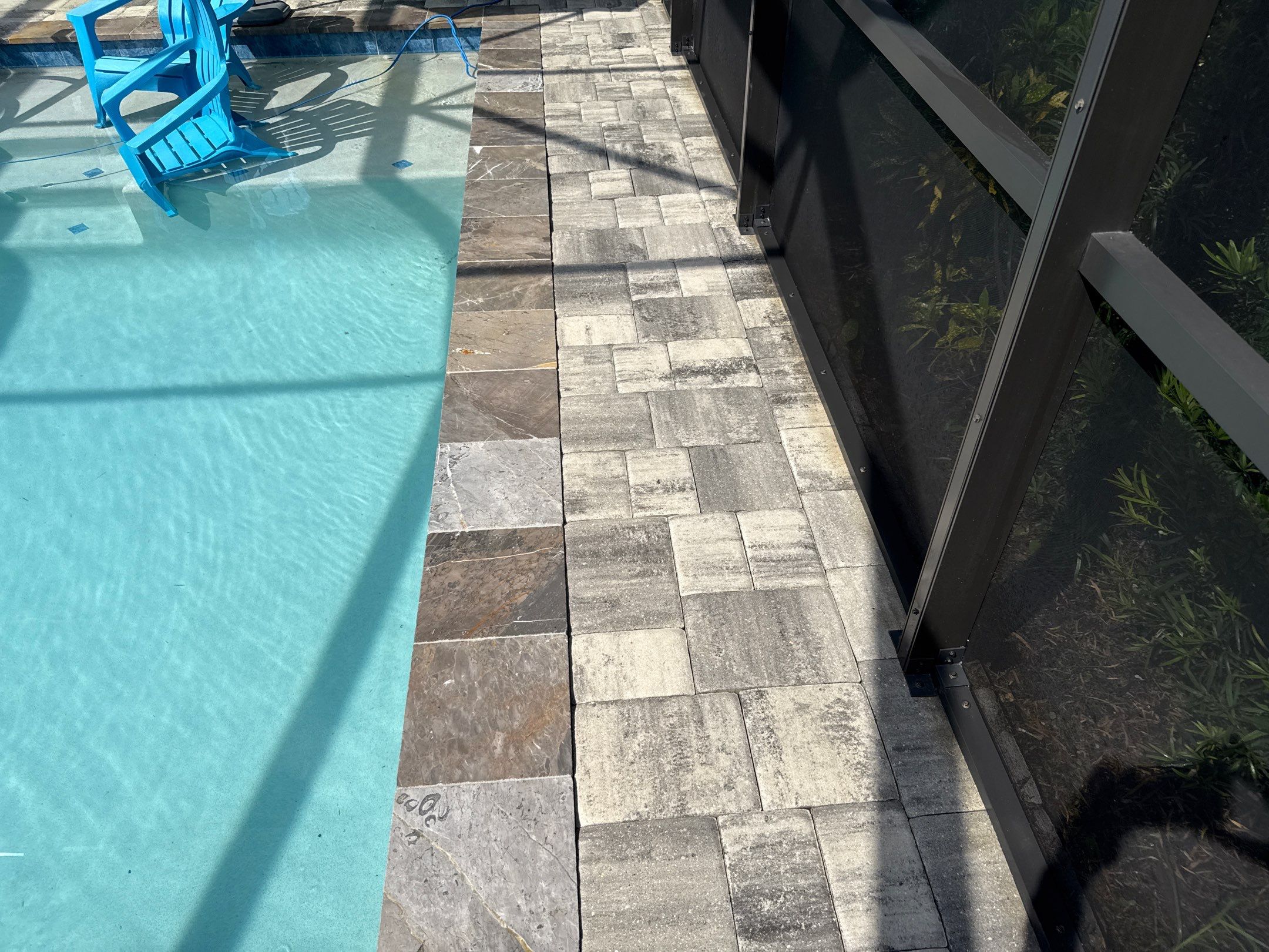 Paver Pool Deck & Screen Enclosure Cleaning – North River Ranch, Parrish, FL by Sunshine AquaWash